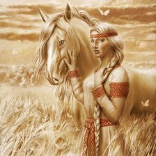 Схема вышивки «Триптих. Русь. Часть 3»