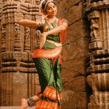 Схема вышивки «индийская девушка»