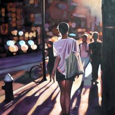 Схема вышивки «город»