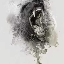 Схема вышивки «панда1»