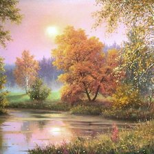 Схема вышивки «осень-1»