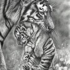 Схема вышивки «мама»