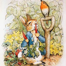 Схема вышивки «кролик»