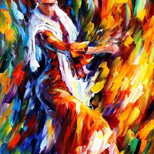 Схема вышивки «танец»