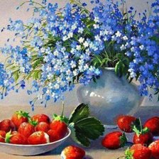 Схема вышивки «натюрморт»