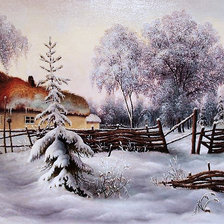 Схема вышивки «Картина»