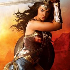 Схема вышивки «Чудо-женщина»