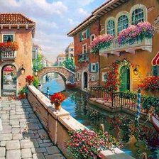 Схема вышивки «Veneza»