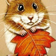 Схема вышивки «Мышонок»