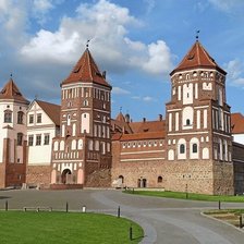 Схема вышивки «Мирский замок»