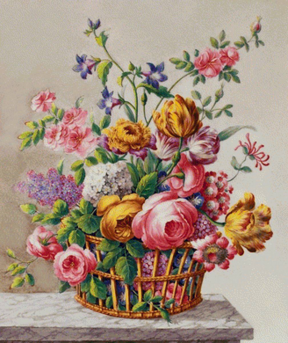 košík kvetov - предпросмотр