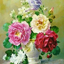 Схема вышивки «Букет»