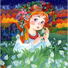 Схема вышивки «12 месяцев»