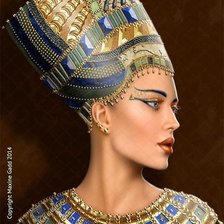 Схема вышивки «Клеопатра»