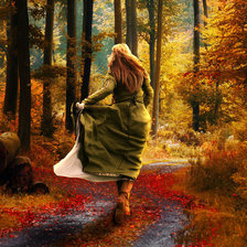 Схема вышивки «Осень»