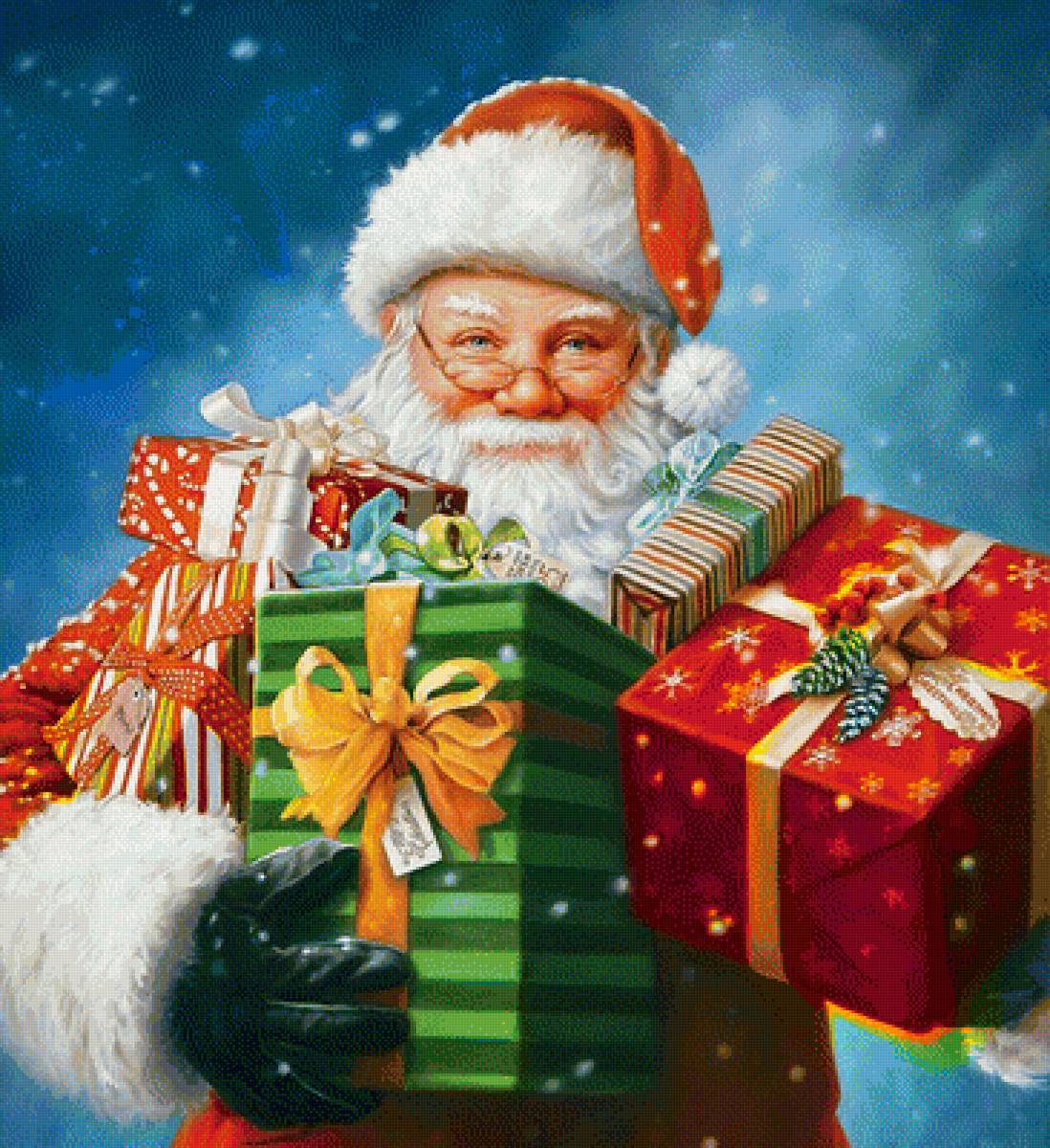 санта - санта, рождество - предпросмотр