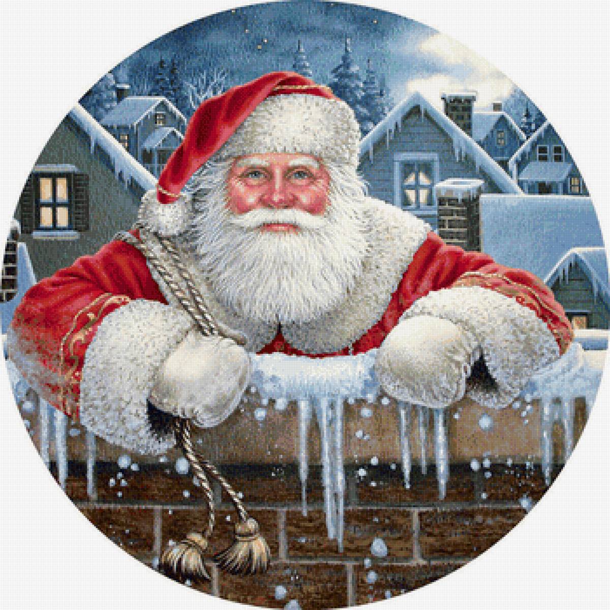 санта - рождество, санта - предпросмотр