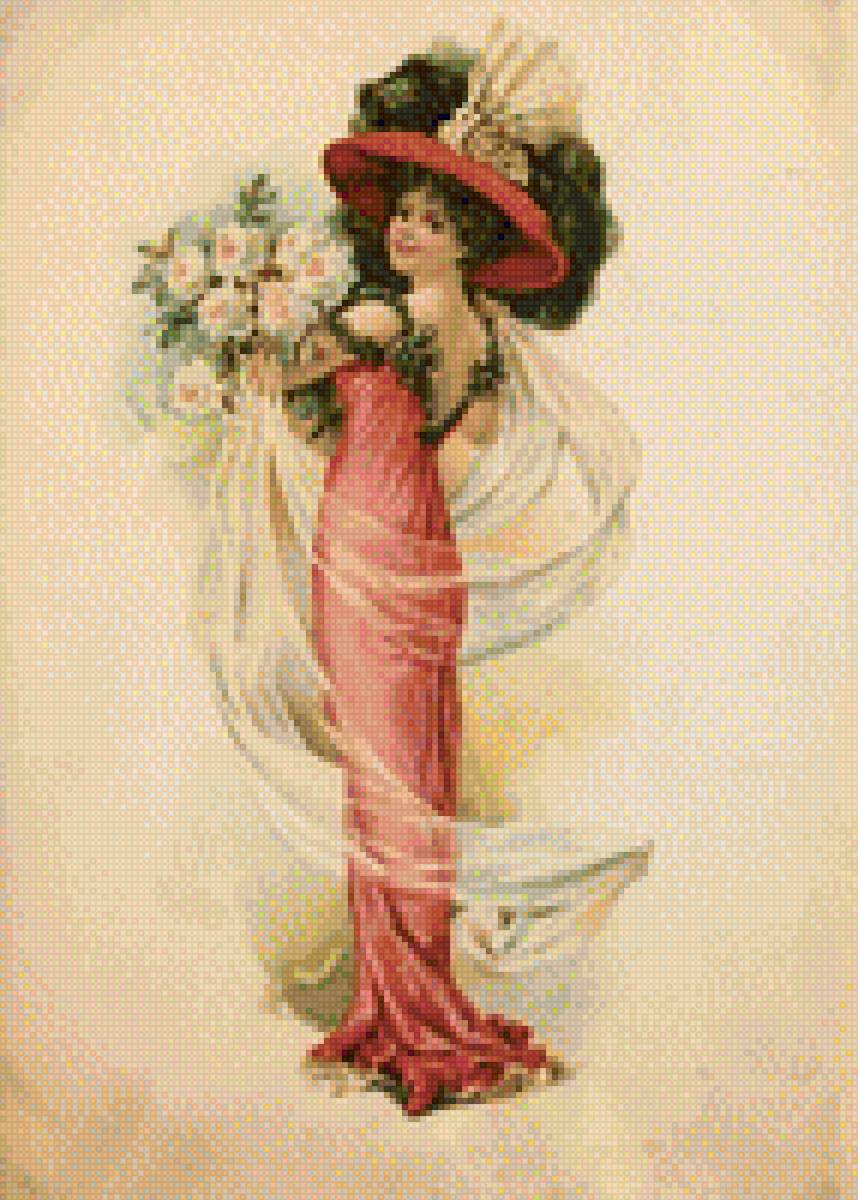 Dama Antiga - vintage - предпросмотр