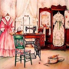 Схема вышивки «mamen»