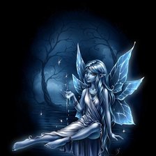 Схема вышивки «фея»