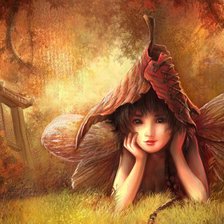 Схема вышивки «маленький эльф»