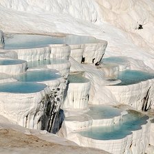 Схема вышивки «Памуккале»