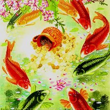 Схема вышивки «хранители богатств»