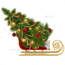 Схема вышивки «Елка»