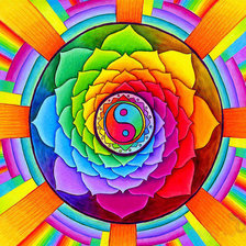 Схема вышивки «мандала Гармония»