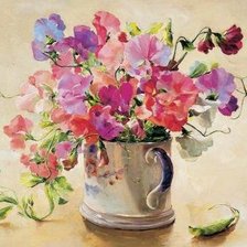 Схема вышивки «ДУШИСТЫЙ ГОРОШЕК»