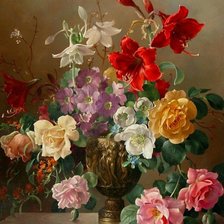 Схема вышивки «Букет»