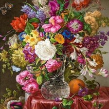 Схема вышивки «Букет»