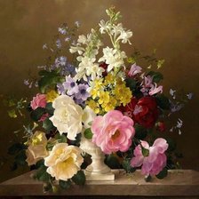 Схема вышивки «Букет»