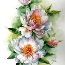 Схема вышивки «Цветы»