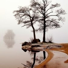 Схема вышивки «туманное утро»