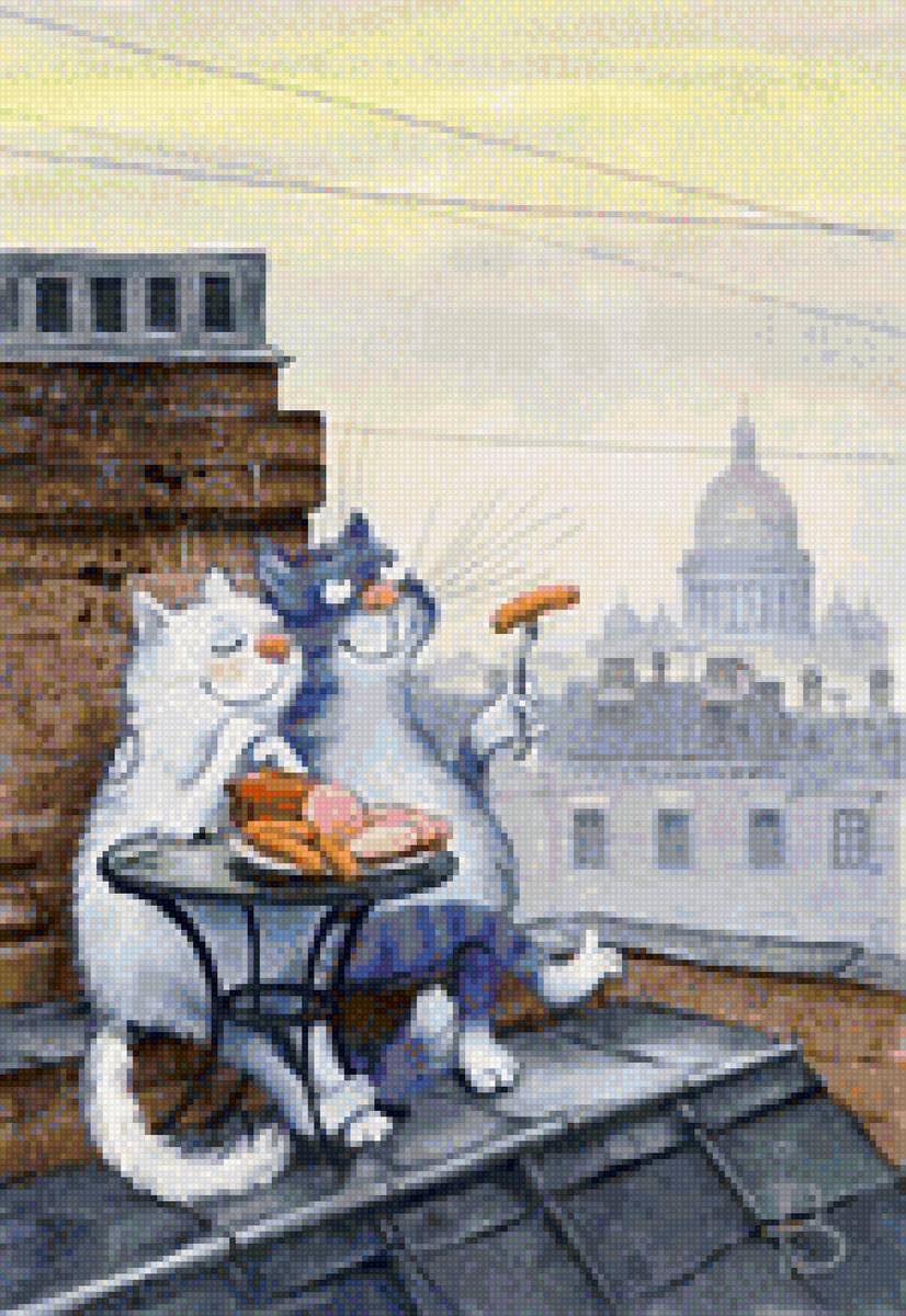 свидание - встреча, кошки - предпросмотр