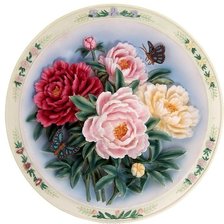 Схема вышивки «pivonie»