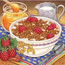 Схема вышивки «Картина для кухни»