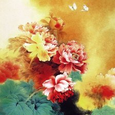 Схема вышивки «Cvety»