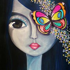 Схема вышивки «Muñequita»