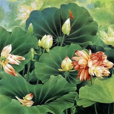 Схема вышивки «Cvety»