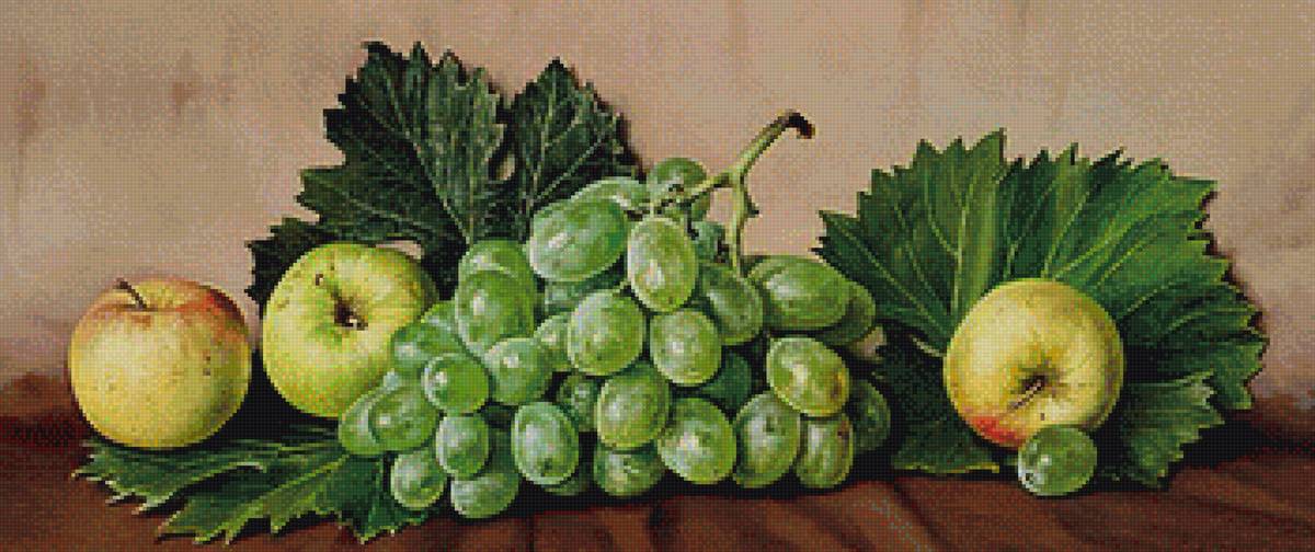 яблоки и виноград - предпросмотр