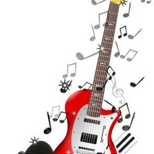 Схема вышивки «музыка»