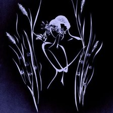 Схема вышивки «двое»