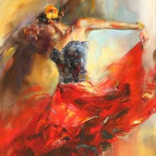 Схема вышивки «ТАНЕЦ»