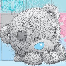 Схема вышивки «мишка»