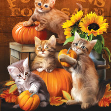 Схема вышивки «Мир животных»