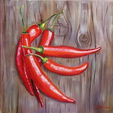 Схема вышивки «перчик»