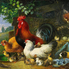 Схема вышивки «золотой гребешок»