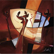 Схема вышивки «Танцы»